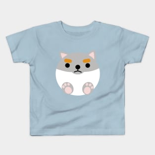 Cute Angry Shiba Kids T-Shirt